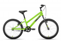 Велосипед ALTAIR MTB HT 20 LOW (20" 1 ск. рост. 10.5") 2022, ярко-зеленый/серый