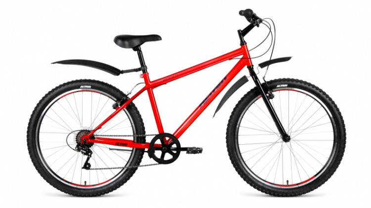 велосипед ALTAIR MTB HT 26 1.0 (26" 6ск рост 17'') красный 2019