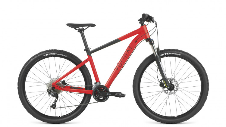 Велосипед FORMAT 1413 29 (29" 18 ск. рост. M) 2023, красный-мат/черный-мат