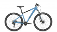 Велосипед FORMAT 1412 27,5 (27,5" 9 ск. рост. M) 2023, синий мат / черный мат