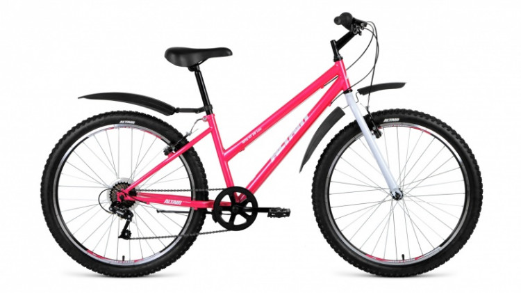 велосипед ALTAIR MTB HT 26 low (26" 6ск рост 17'') розовый 2019