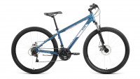 Велосипед AL 27,5 D (27,5" 21 ск. рост. 19") 2022, темно-синий/серебристый