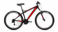 Велосипед FORWARD FLASH 26 1.2 (26" 21 ск. рост. 17") 2022, черный/красный