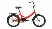 Велосипед ALTAIR CITY 20 (20" 1 ск. рост. 14" скл.) 2022, красный/голубой