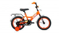 Велосипед ALTAIR KIDS 14 (14" 1 ск.) 2022, ярко-оранжевый/белый