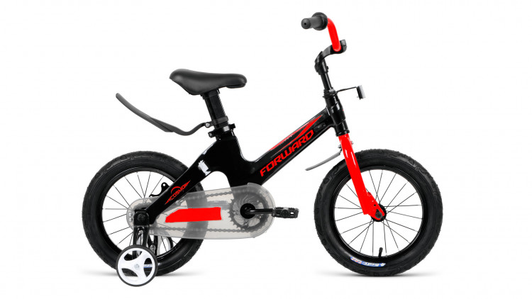 велосипед FORWARD COSMO 14 (14'' 1ск.) черный/красный 2019