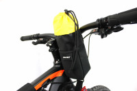 Велосумка Feedbag на руль, серия Bikepacking, р-р 28х19х7 см, цвет черный/жёлтый, правая/левая, PROTECT™