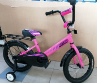 Велосипед FORWARD NITRO 16 (16" 1 ск.) 2023, ярко-розовый