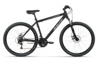 Велосипед SKIF AL 27,5 D (27,5" 21 ск. рост. 19") 2022, черный/серебристый