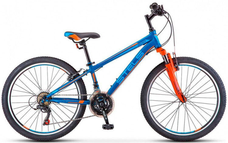 STELS Велосипед Navigator-400 24" V (12" Темно-синий/красный) арт. V040