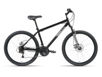 Велосипед ALTAIR MTB HT 26 2.0 D (26" 21 ск. рост. 17") 2022, черный/серый