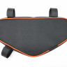 Велосумка под раму, р-р 32х15х5 см, цвет черный/оранжевый, PROTECT™