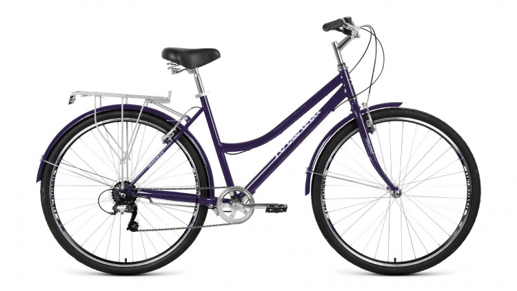 велосипед FORWARD TALICA 28 2.0 (28" 7 ск. рост 19") 2019-2020, темно-синий