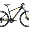 Велосипед FORWARD APACHE 27,5 3.2 HD (27,5" 24 ск. рост. 15") 2022, черный/оранжевый