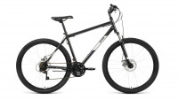 Велосипед ALTAIR MTB HT 27,5 2.0 D (27,5" 21 ск. рост. 19") 2022, черный/серебристый