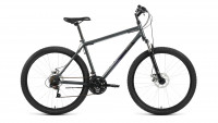 Велосипед ALTAIR MTB HT 27,5 2.0 D (27,5" 21 ск. рост. 19") 2022, темно-серый/черный