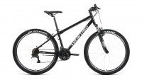 Велосипед FORWARD SPORTING 27,5 1.2 (27,5" 21 ск. рост. 17") 2022, черный/серебристый