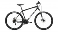 Велосипед FORWARD SPORTING 27,5 2.2 D (27,5" 21 ск. рост. 17") 2022, черный/белый